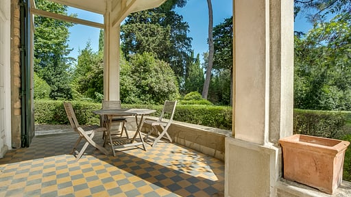 Domaine Art et Vin Terrace/Veranda