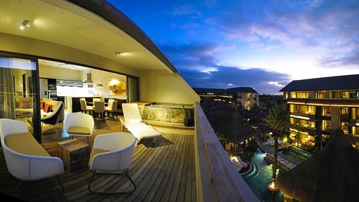 Domaine Des Alizees Penthouse Terrace/Veranda