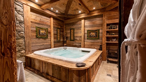 Chalet Druchka Sprudelbad