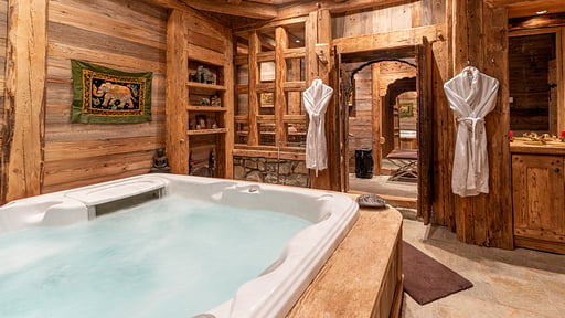 Chalet Druchka Sprudelbad