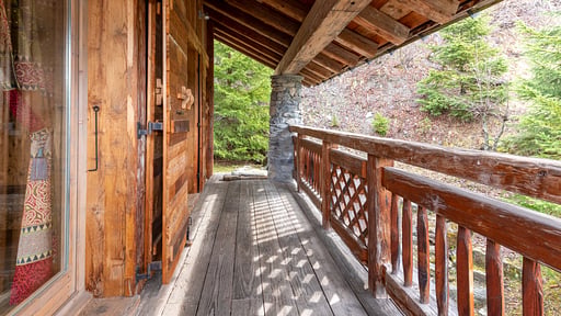Chalet Druchka Terrasse/Veranda