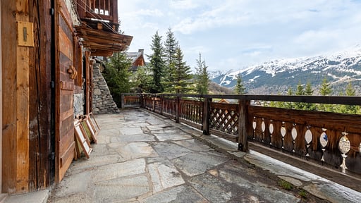 Chalet Druchka Terrasse/Veranda