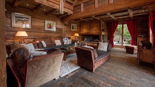 Chalet Druchka Wohnbereich