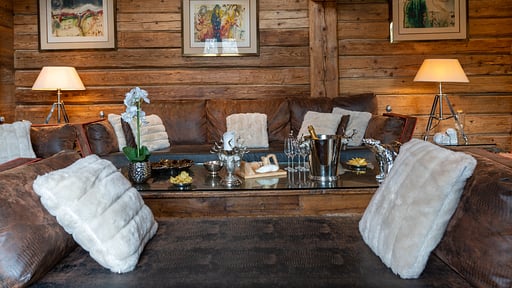Chalet Druchka Wohnbereich