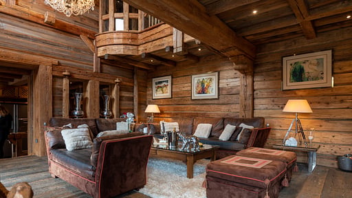 Chalet Druchka Wohnbereich