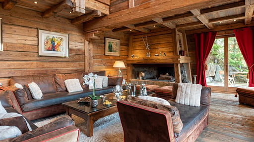 Chalet Druchka Wohnbereich