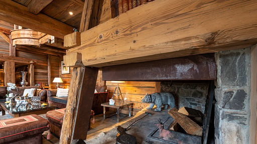 Chalet Druchka Wohnbereich