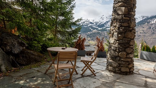 Chalet Druchka Terrasse/Veranda