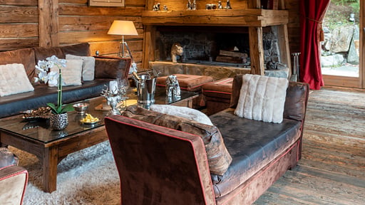 Chalet Druchka Wohnbereich