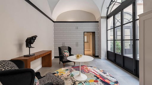 Duomo Penthouse Luxury Apartment Woonkamer