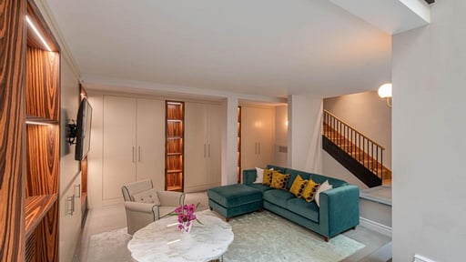 Duomo Penthouse Luxury Apartment Woonkamer