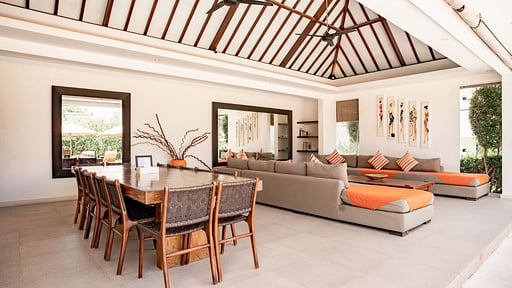 Echo Beach Duo Villa Empat Living room