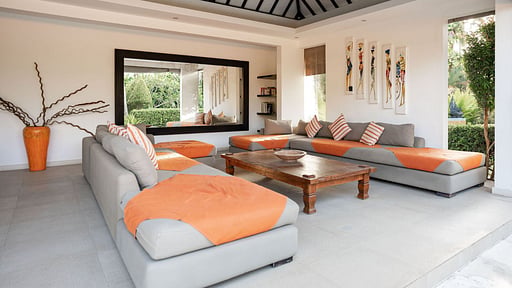 Echo Beach Duo Villa Enam Living room 2