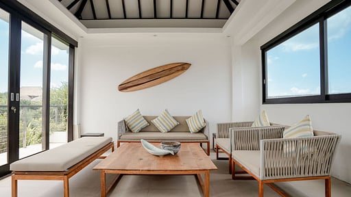 Echo Beach Duo Villa Enam Living room 2