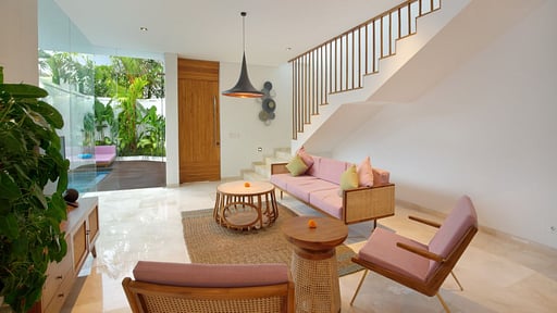 Eight Palms Villa Three Living room