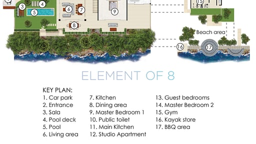 Element of 8 at Cape Laem Sor Estate Floor plan