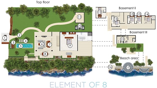 Element of 8 at Cape Laem Sor Estate Floor plan