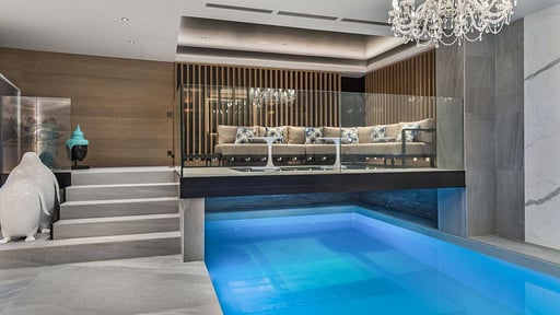 Chalet Elixir Swimming pool
