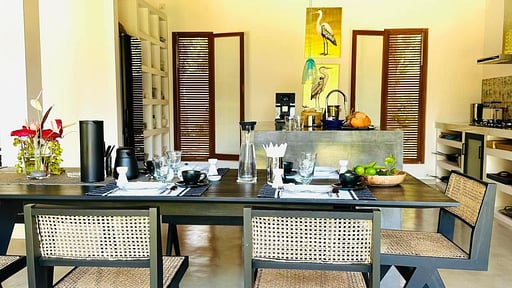 Ellies House Dining area