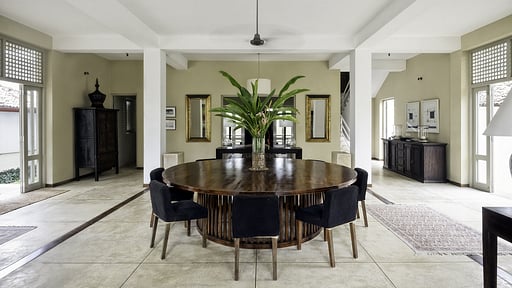 Elysium Villa Dining area