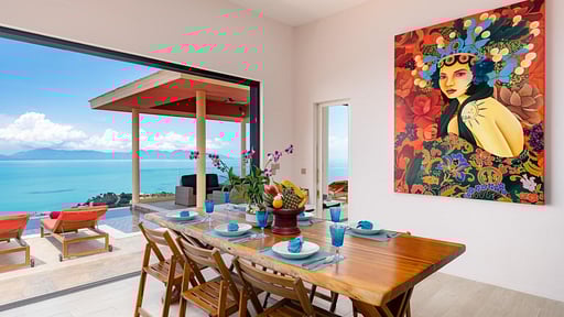 Empress W Villa Dining area