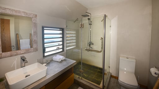 Eolia Beachfront Villa Bedroom 1