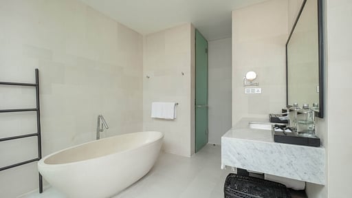 eqUILIBRIA Pool Villa Chambre 