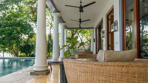 Eraeliya Villas Terrasse/Veranda 
