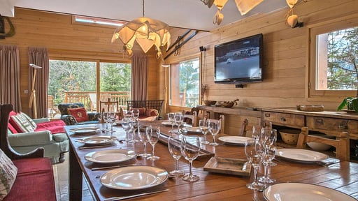 Chalet Eric Salle à manger