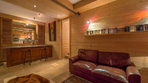 Chalet Eric Bar intérieur