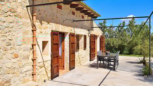 Finca Es Camp Pla Обеденная зона