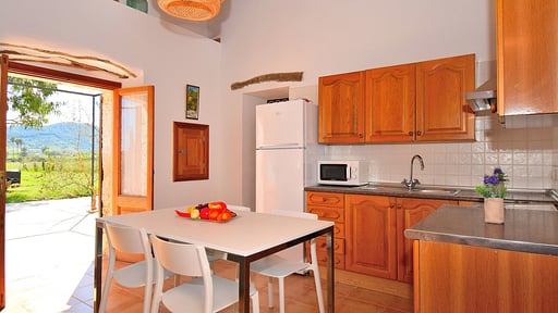 Finca Es Camp Pla Кухня