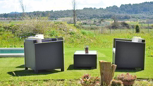 Finca Es Camp Pla Бассейн