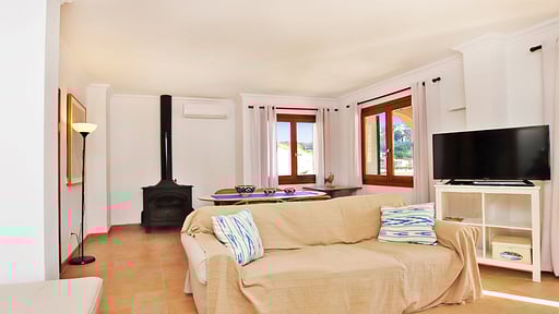 Es Faro House Гостиная