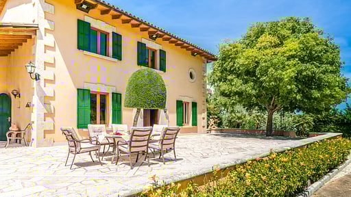 Es Molinet Terrasse/Veranda