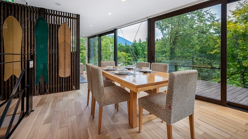 Escarpment House Dining area