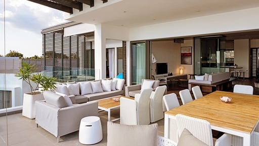 Esplanade Penthouse Terras/Veranda