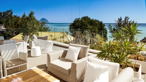 Esplanade Penthouse Terras/Veranda