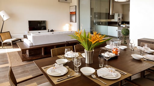 Esplanade Penthouse Eethoek