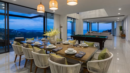 Faa Sang at Verano Residence Dining area