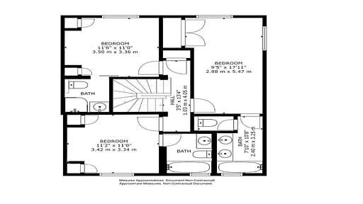 Chalet Face Nord Plan