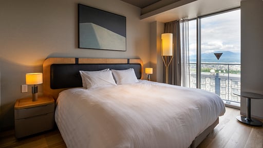 Fenix Furano Deluxe Apartment Bedroom 1