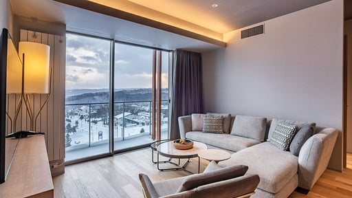 Fenix Furano Deluxe Apartment Living room