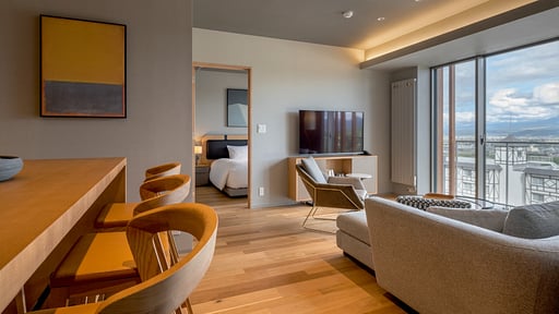 Fenix Furano Deluxe Apartment Living room