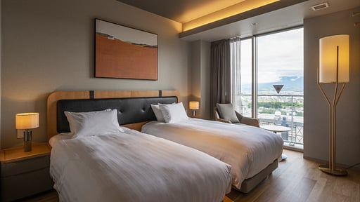 Fenix Furano Penthouse Suite Bedroom 1