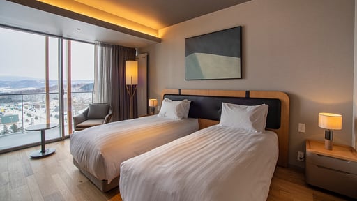 Fenix Furano Penthouse Suite Bedroom 2