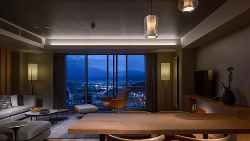 Fenix West Penthouse Living room
