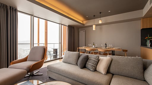 Fenix West Penthouse Suite Apartment Living room