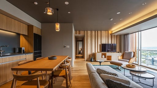 Fenix West Penthouse Suite Apartment Living room