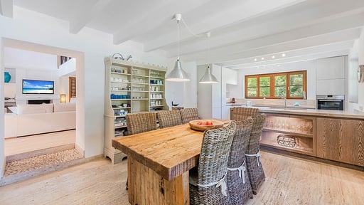 Finca Aloma Dining area